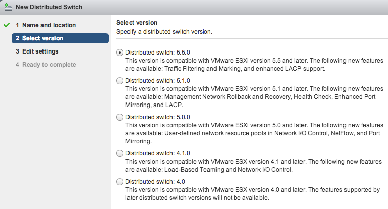 VCenter Configuration